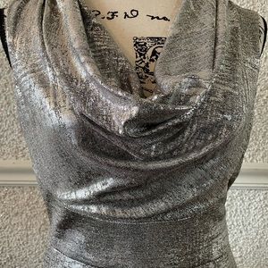 Vince Camuto Silver Jumpsuit